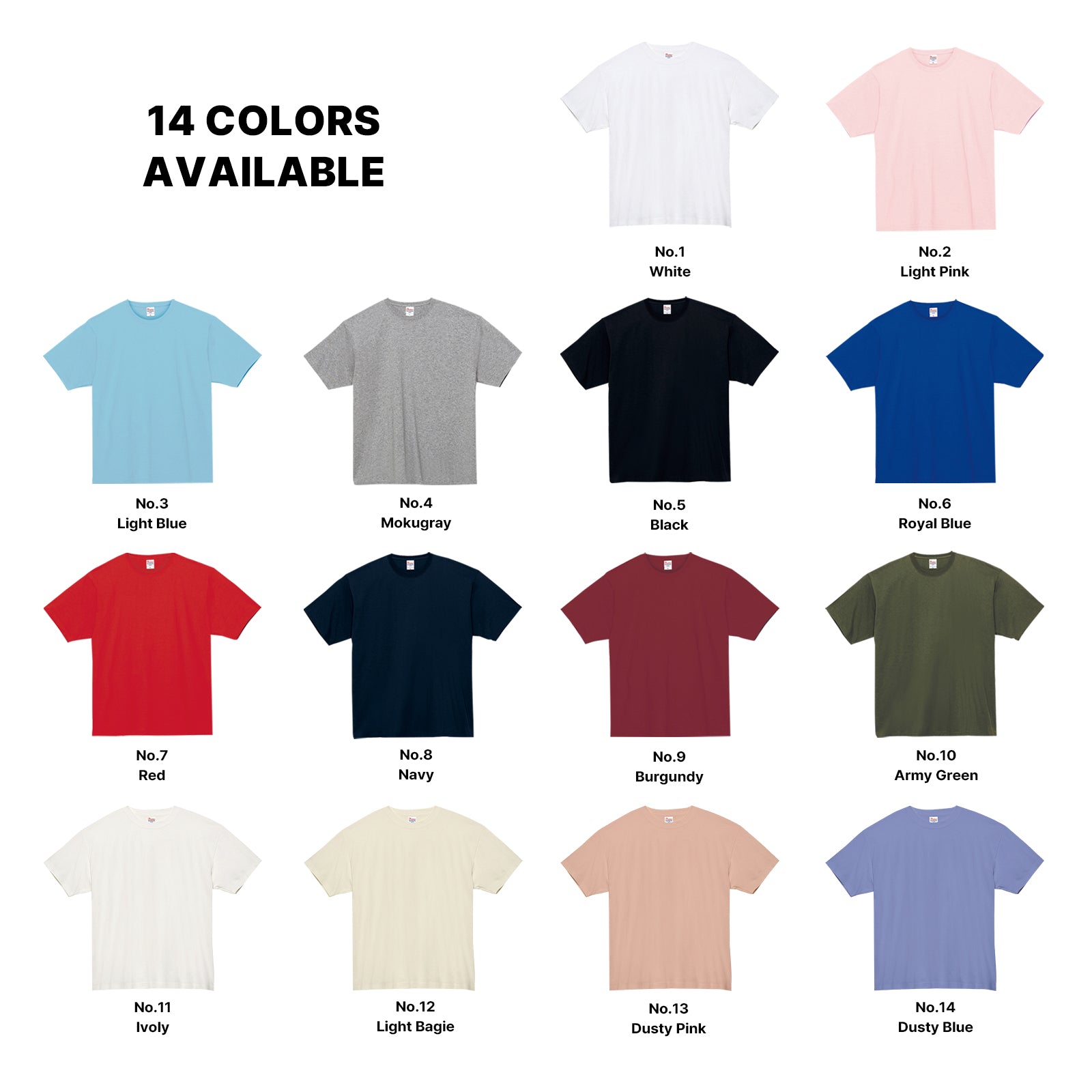 Custom Heavyweight Cotton T Shirt Custom Short Sleeve Text Logo Image Photo Print