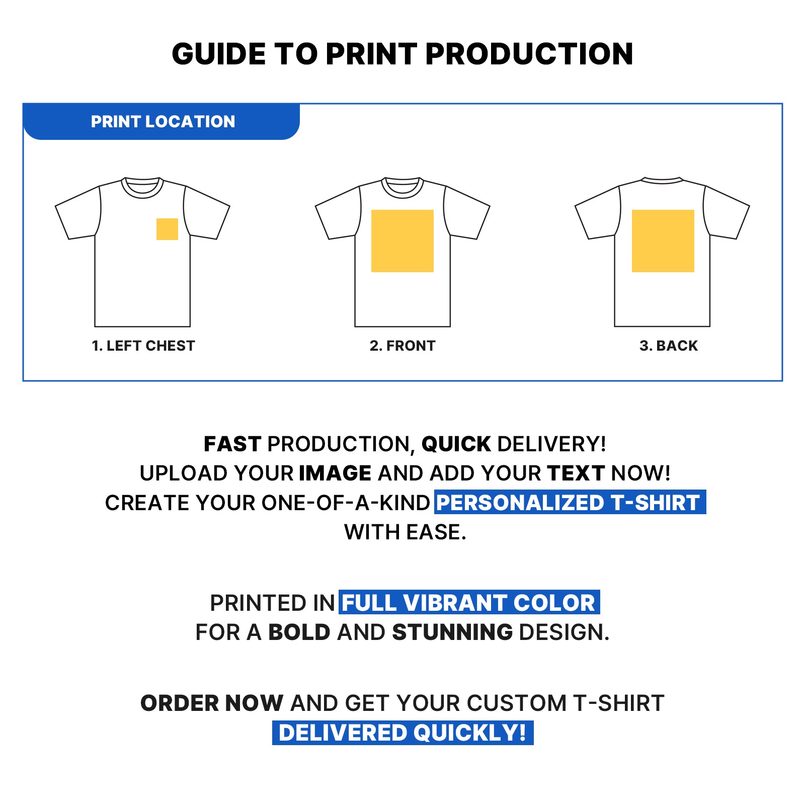 Custom Heavyweight Cotton T Shirt Custom Short Sleeve Text Logo Image Photo Print