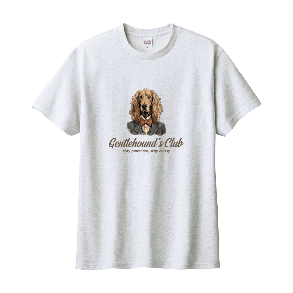 Cotton Dog Afghan Hound Short Sleeve T-Shirt