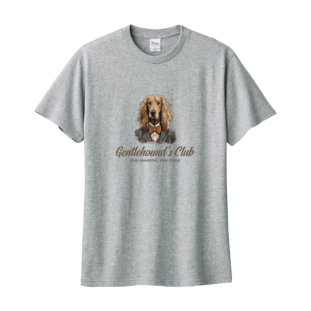 Cotton Dog Afghan Hound Short Sleeve T-Shirt