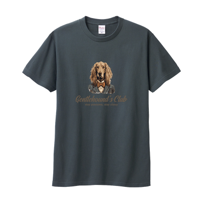 Cotton Dog Afghan Hound Short Sleeve T-Shirt