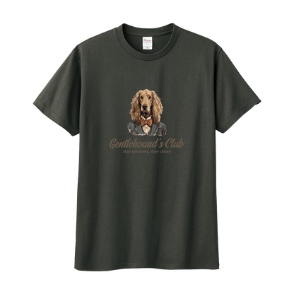 Cotton Dog Afghan Hound Short Sleeve T-Shirt