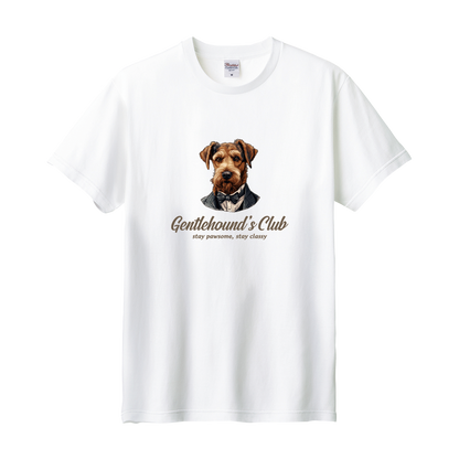 Cotton Dog Airedale Terrier Short Sleeve T-Shirts