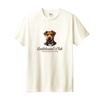 Cotton Dog Airedale Terrier Short Sleeve T-Shirts