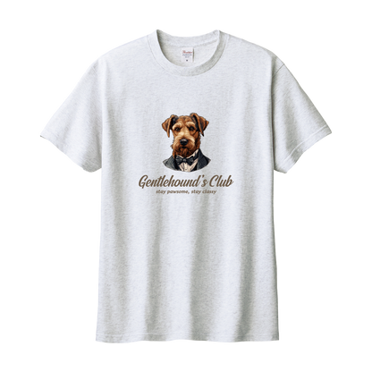 Cotton Dog Airedale Terrier Short Sleeve T-Shirts