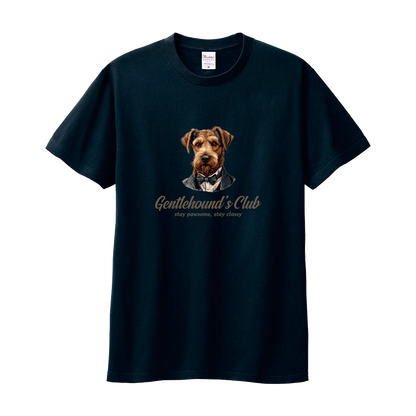 Cotton Dog Airedale Terrier Short Sleeve T-Shirts