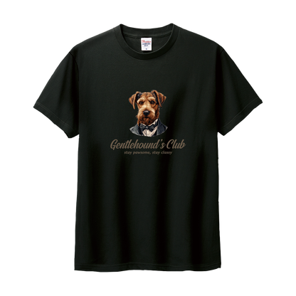 Cotton Dog Airedale Terrier Short Sleeve T-Shirts